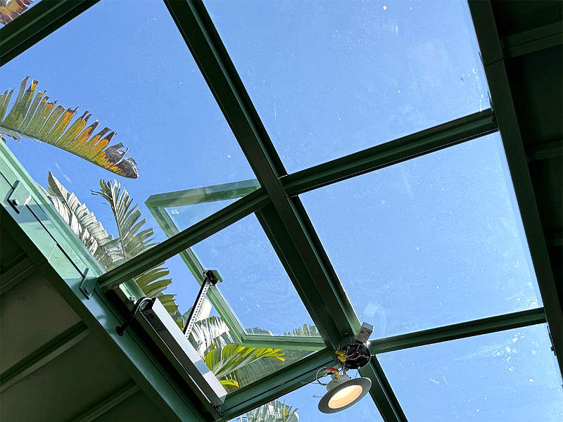 Victorian greenhouse, Custom Victorian style greenhouse kits, Sunlight filtration